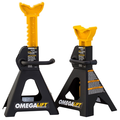 Omega Lift Equipment Rachet Style Jack Stands 32035B